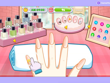 Girls Fun Nail Salon