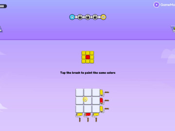 Paint Tiles Puzzle